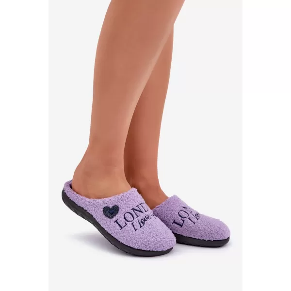  Papuci de damă INBLU ET000027 VIOLET 