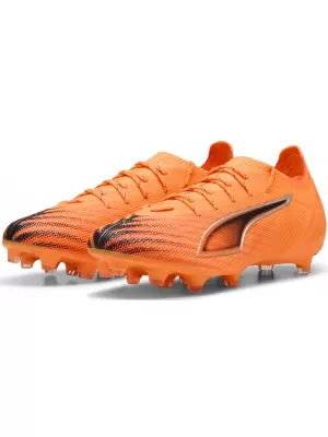 Cizme PUMA ULTRA 6 PRO FG/AG 108551-03 CĂLDURĂ FOC/NEGRU/ROȘU STRĂLUCITOR