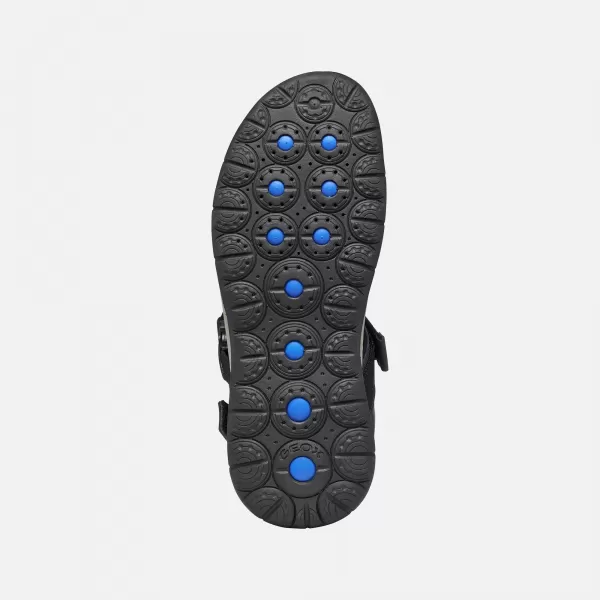  Sandale pentru bărbați GEOX SPHERICA EC5 G014391 NEGRU 