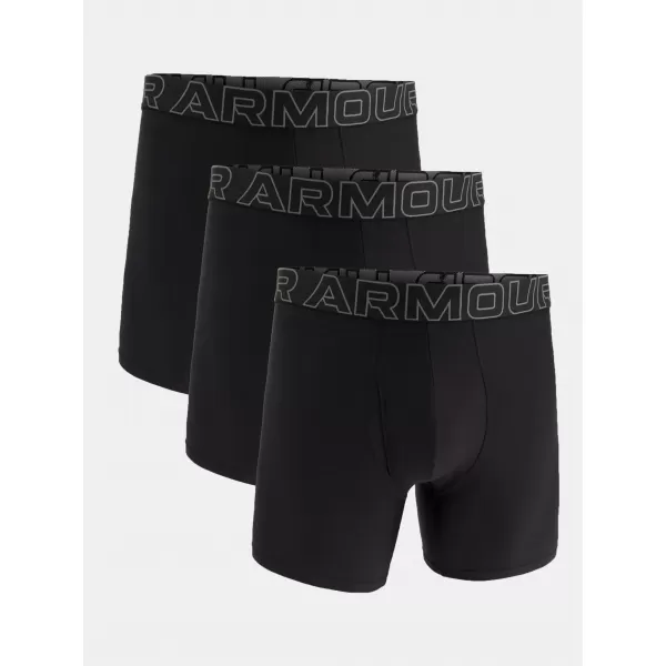 Pantaloni scurți pentru bărbați UNDER ARMOUR M PERF TECH 6IN 1383878-001 NEGRU 