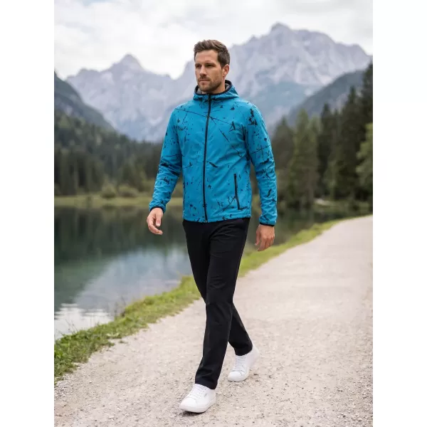  Jachetă softshell premium pentru bărbați ALTISPORT VOJ/ALM034JACK01 SMARALD 
