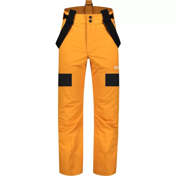  Pantaloni de schi pentru bărbați NORDBLANC SNARE NBWP8297 PORTOCALE 