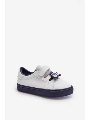 Adidași pentru copii BOTO PENNYN 32802 ALB/MARINIER