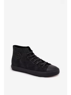 Adidași bărbați BIG STAR OO174247 BLACK Pantofi Big Star
