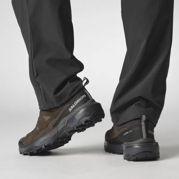  Pantofi pentru bărbați SALOMON X ULTRA 360 LTR GTX L47571200 PĂMÂNT ÎNTUNECAT/DELICIOSO/PIELE DE RECHIN 