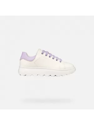 Adidași pentru fete GEOX PUFFYPOP J55MRA000BCC0761 ALB