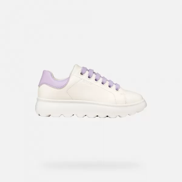  Adidași pentru fete GEOX PUFFYPOP J55MRA000BCC0761 ALB 
