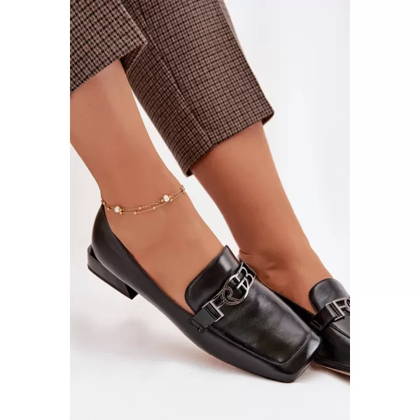 Mocasini de dama D&A CR61-3125 NEGRU 