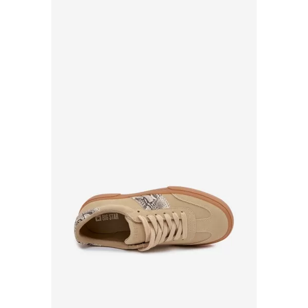  Adidasi de dama BIG STAR TT274298 BEI Pantofi Big Star 