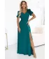 Rochie NUMOCO 653-1 VERDE STICLA