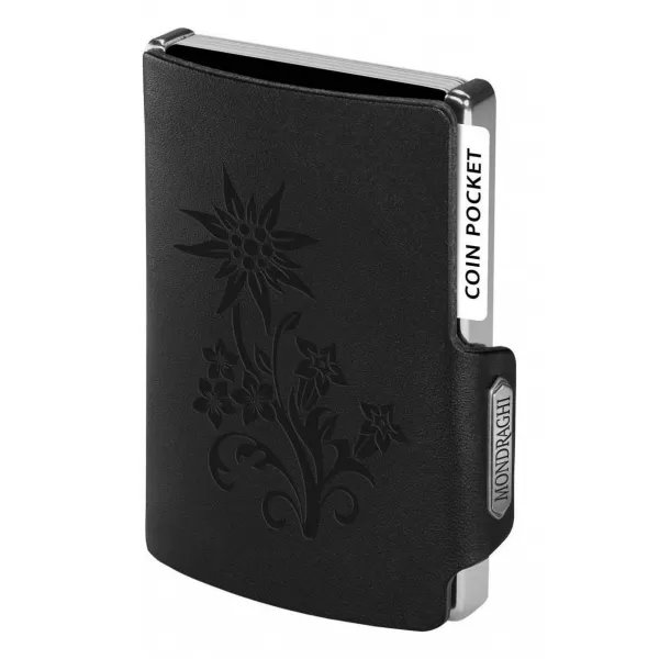  Portofel MONDRAGHI Silhouette Edelweiss NEGRU 