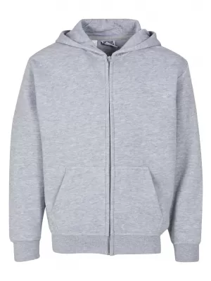 Hanorac pentru copii URBAN CLASSICS UCK8003 GRI JALIU