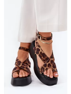 Sandale de dama BOTO TENZORUS 36260 LEOPARD