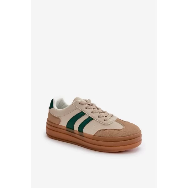  Adidași de damă EVENTO NESONICE BEJ/VERDE 