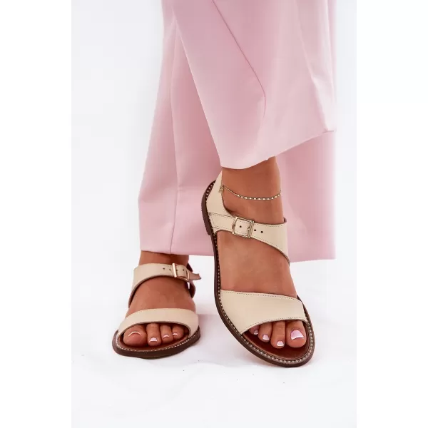  Sandale de dama ZAZOO 3014 BEJ 