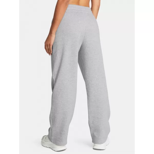  Pantaloni sport de damă UNDER ARMOUR UA RIVAL FLC STRAIGHT PANT 1381847-011 GRI 