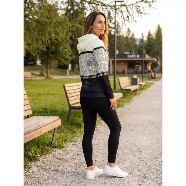  Hanorac funcțional premium pentru femei ALTISPORT VOJ/ALW023MI01 ALB 