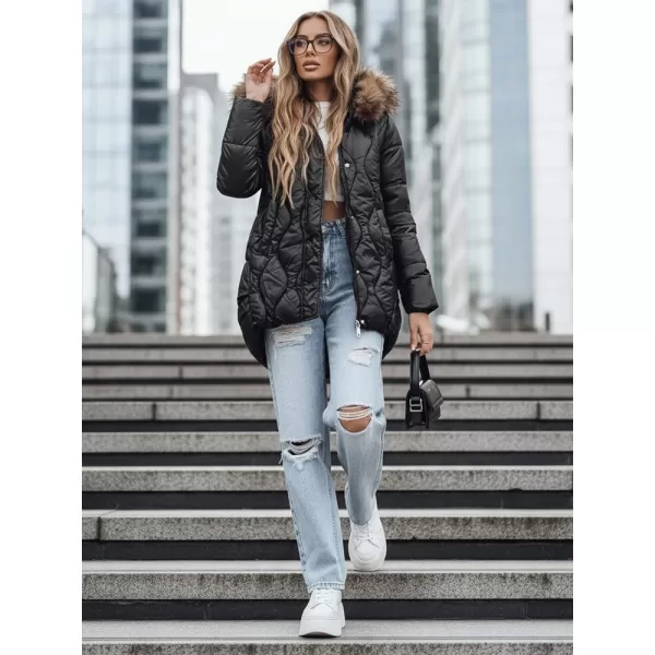  Geaca de dama DSTREET TY5501 NEGRU 
