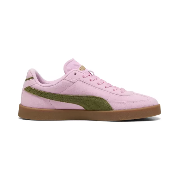  Cizme PUMA CLUB II ERA SUEDE 400717_31 ROZ STRĂLUCITOR/VERDE MĂSLINIU 