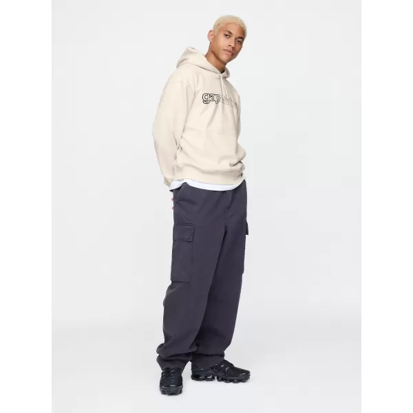  Hanorac pentru bărbați GAP LOGO HOODIE PULLOVER 646080-01 PIATRA CARLS 