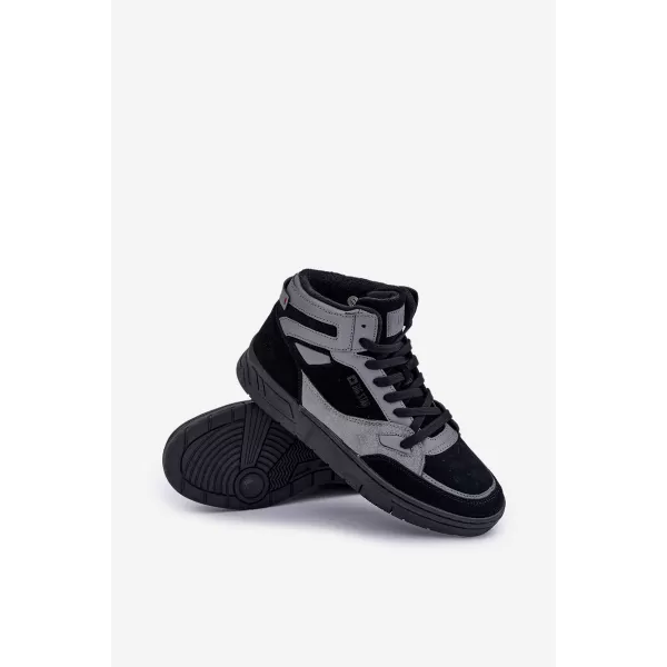  Adidași bărbați BIG STAR OO174303 BLACK Pantofi Big Star 
