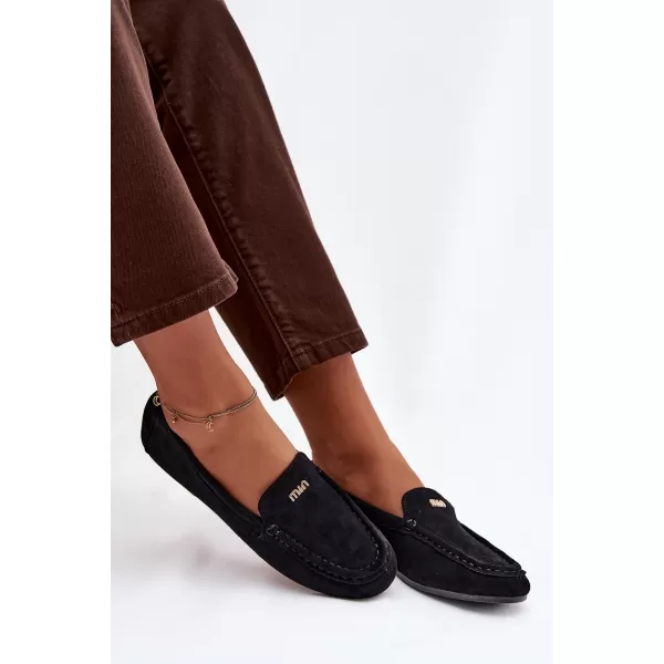  Mocasini de dama BOTO SARIVELLE 41210 NEGRU 
