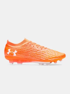 Cizme de fotbal pentru bărbați UNDER ARMOUR UA MAGNETICO ELITE 5 FG 6000544-825 PORTOCALE