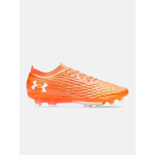  Cizme de fotbal pentru bărbați UNDER ARMOUR UA MAGNETICO ELITE 5 FG 6000544-825 PORTOCALE 