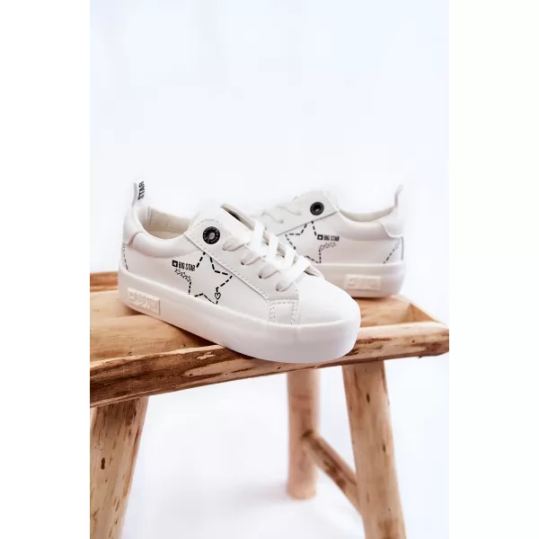  Pantofi copii BIG STAR KK374222 ALB Pantofi Big Star 