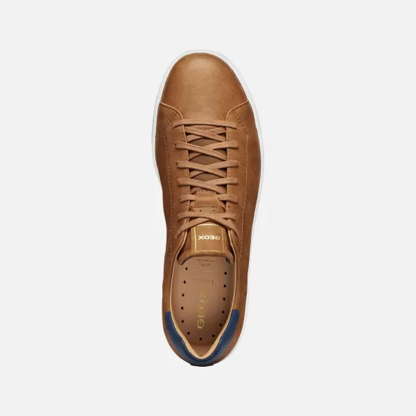  Adidași pentru bărbați GEOX SPHERICA ECUB-1 G014537 MARO DESCHIS 