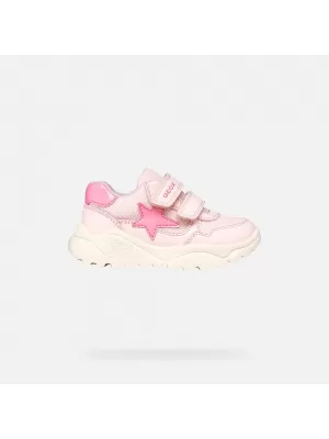 Adidași pentru fete GEOX CIUFCIUF B655QA0BC14C0808 ROZ DESCHIS