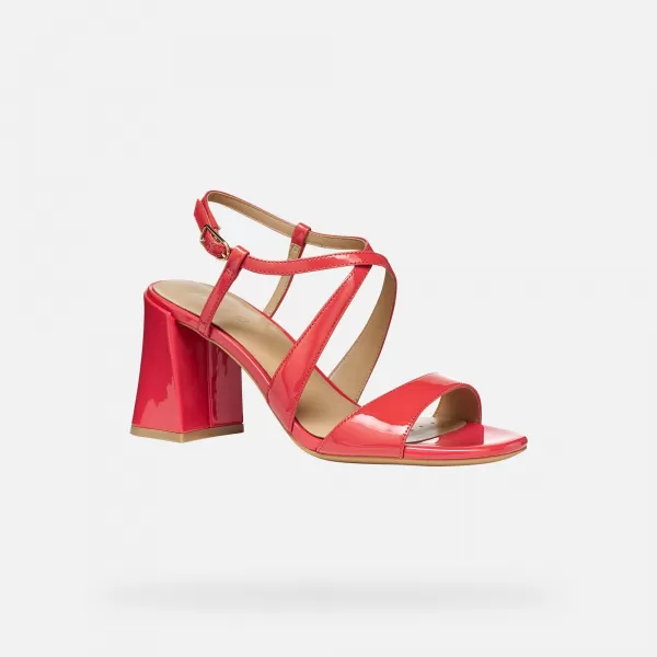  Sandale de dama GEOX NEW ERAKLIA 80 T01 G012895 ROŞU 