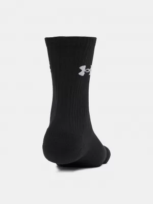 Șosete UNDER ARMOUR PERFORMANCE COTTON 3P CRW 6009685-008 NEGRU