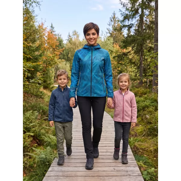  Jachetă softshell premium pentru femei ALTISPORT VOJ/ALW096JACK01 KEROSENUL 