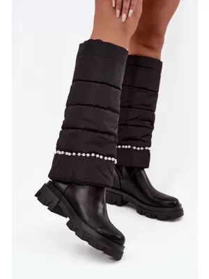 Cizme de dama BOTO IRVETTE 40092 NEGRU