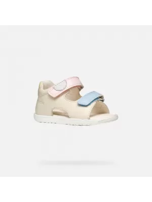 Sandale pentru fete GEOX SANDAL MACCHIA B254WA08502C1M2M BEJ