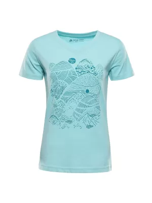 Tricou funcțional de damă ALPINE PRO GREMA 2 ALBASTRU