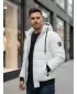 Jachetă pentru bărbați DSTREET TX5096 ALB