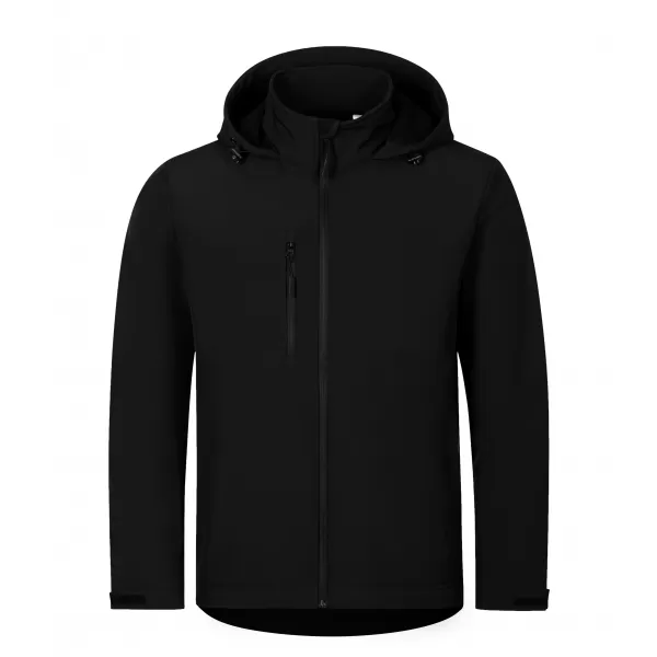  Jachetă softshell pentru bărbați ALTISPORT NoPrint NP/ALM845 NEGRU 