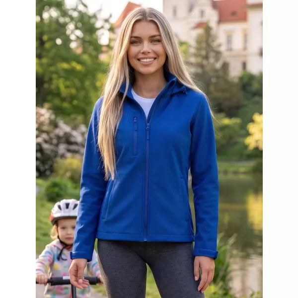  Jachetă softshell pentru femei ALTISPORT NoPrint NP/ALW945 ALBASTRU REGAL 