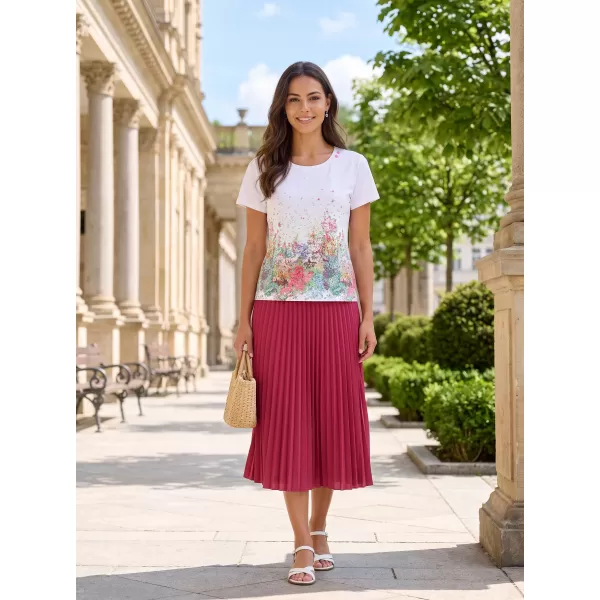  Tricou pentru femei ALTISPORT HELINA ALB 