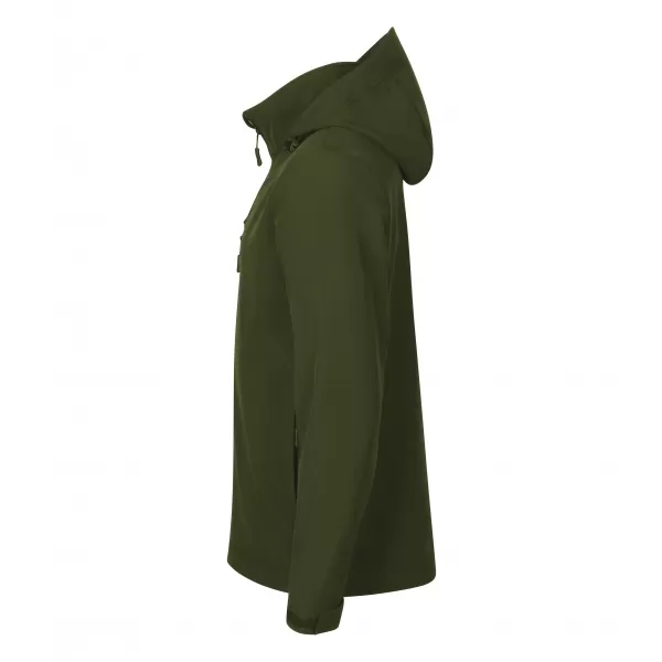  Jachetă softshell pentru bărbați ALTISPORT NoPrint NP/ALM845 MILITAR 