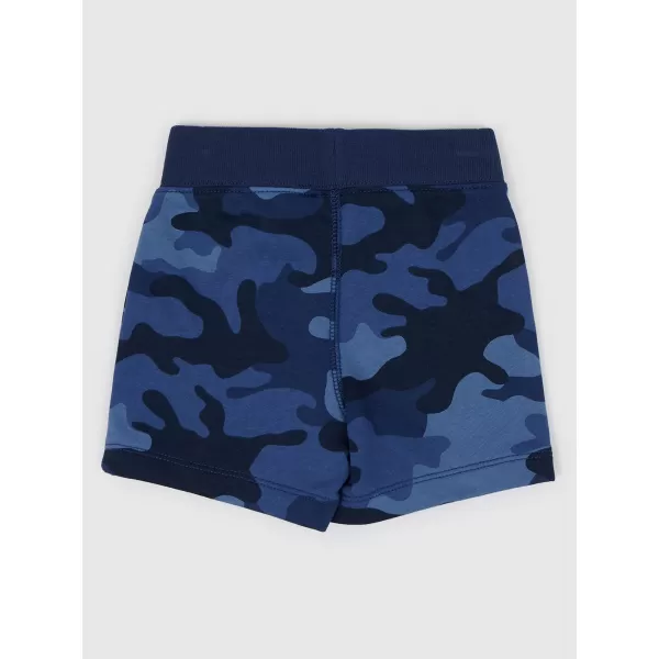  Pantaloni scurți pentru copii GAP LOGO SWEATSHORTS 840846-00 CAMO ALBASTRU 