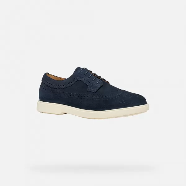  Adidași pentru bărbați GEOX SPHERICA EC17 G014398 ALBASTRU ÎNCHIS 