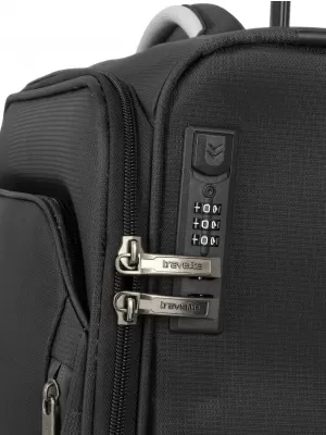 Valiză TRAVELITE Jetpack Multi Light 2 Cabin NEGRU