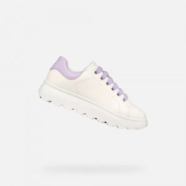  Adidași pentru fete GEOX PUFFYPOP J55MRA000BCC0761 ALB 
