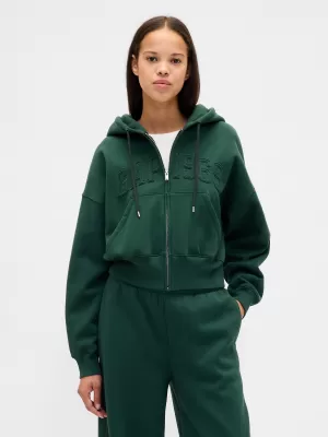 Hanorac de dama GAP LOGO HOODIE ZIP 840015-00 VÂNĂTOR ADÂNC