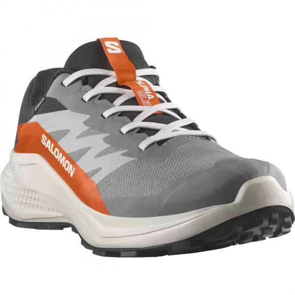  Pantofi pentru bărbați SALOMON ALPHAGLIDE GTX L47975300 CASTLEROCK/LUNAR ROCK/ROȘIE CHERRY 