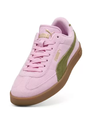 Cizme PUMA CLUB II ERA SUEDE 400717_31 ROZ STRĂLUCITOR/VERDE MĂSLINIU