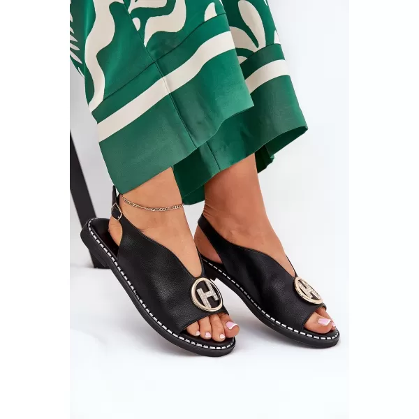 Sandale de dama BOTO ISELIRIA 35831 NEGRU 